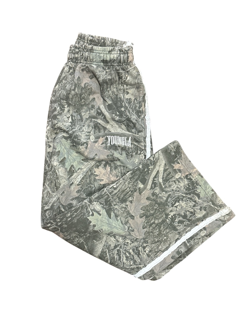 YoungLA yla Camo Sweatpants Size: Large